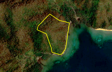 Buayan Island Portion with Long Seafront Cove